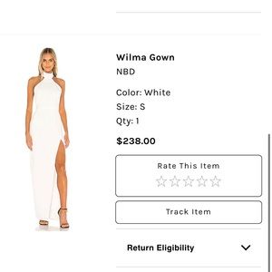 REVOLVE Bachelorette/Wedding dress